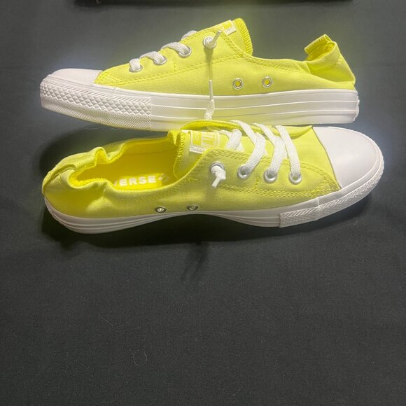Women's Converse, Neon Yellow, Size 10 (Brand new in box) Slip on Sneaker - Picture 4 of 8